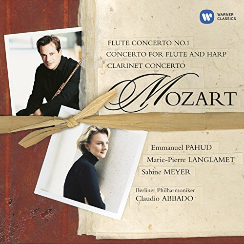 Mozart: Flötenkonzert Nr. 1, Konzert für Flöte und Harfe, Klarinettenkonzert