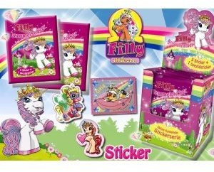 Filly Unicorn Sammelsticker, 1 Tüte