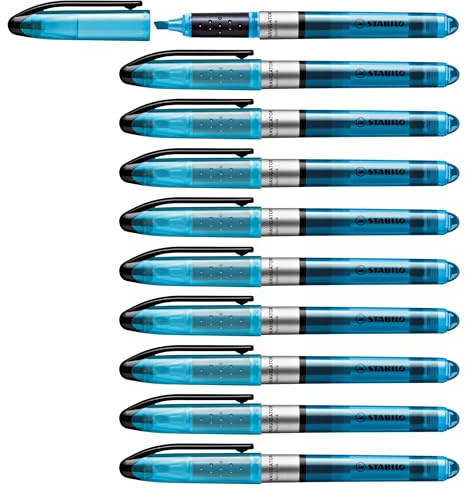 STABILO - Textmarker - NAVIGATOR | 10er Pack, royalblau