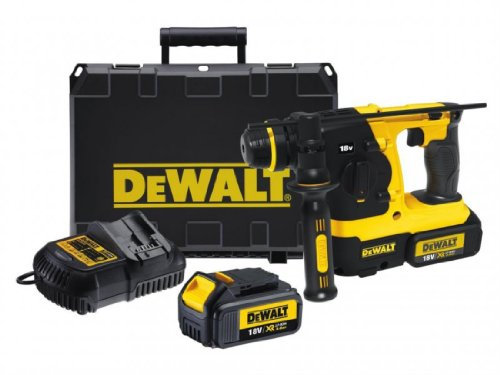 DeWalt DCH213L2 XR SDS Plus - Martillo percutor (18 V, 2 x 3 Ah Li Ion)