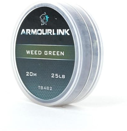 Nash Armourlink 20m Weed Green 25lb Vorfach Karpfenvorfach Vorfachmaterial