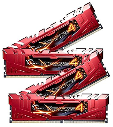 G.Skill F4-2666C15Q-32GRR Arbeitsspeicher 32GB (2666MHz, 288-polig, XMP 2.0, 4X 8GB) DDR4-RAM Kit