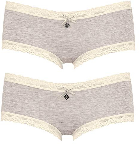 Like It Damen Panty Silverstar 6016 - 2er-Pack (M, Ivory)