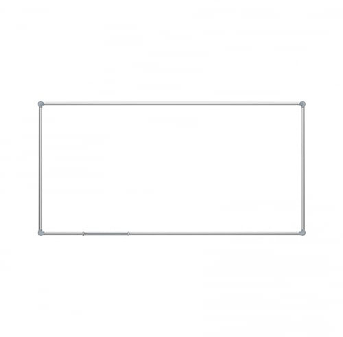 MAUL Whiteboard 2000 MAULpro 90 x 180 cm | Magnetische Wandtafel aus Aluminium mit Stiftablage für Whiteboard Marker | Trocken abwischbar | Kratzfeste Oberfläche | Quer- und Hochformat | Grau