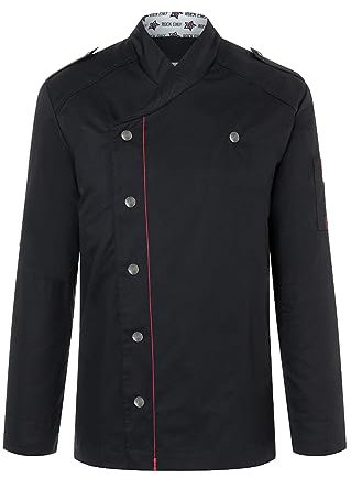 ROCK CHEF Herrenkochjacke schwarz Größe 60