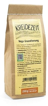 Kreidezeit Vega Grundierung - insbesonders für Lehm- und Kalkputze - transparent / farblos - Innenbereich 250 g