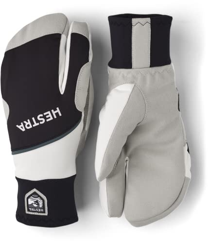 Hestra Warm Gloves: Cross Country Waterproof Ski Gloves, Black/Ivory, 6