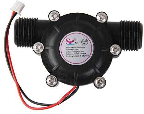 Generador De Turbina De Dc12v Micro Hidro Flujo De Alta Potencia De Carga De Agua Hidráulica