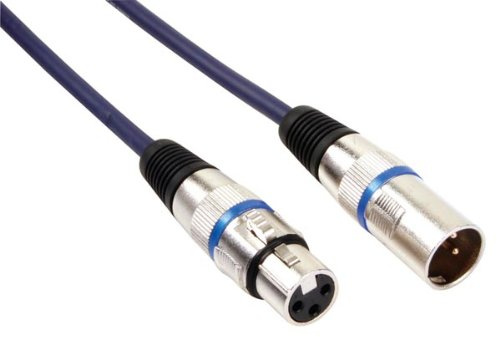 CONECTICPLUS Câble XLR DMX mâle Femelle 1m