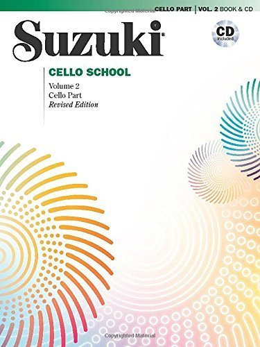 Suzuki Cello School Cello Part & CD, Volume 2 (Revised Edition) Revised edition by Suzuki, Shinichi (2014) Paperback