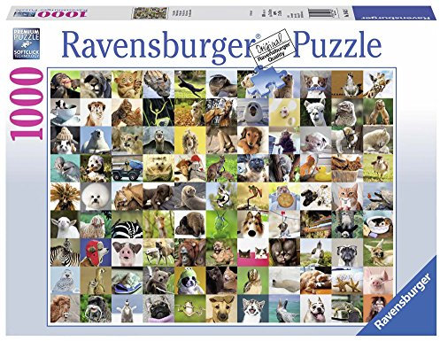 Ravensburger 19642 99 Lustige Tiere Puzzle
