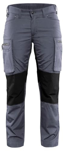Damen Service Bundhose Stretch Armygrün/Schwarz C30