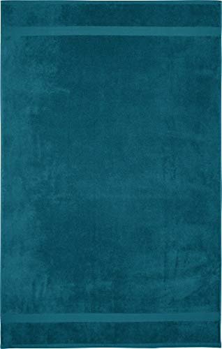 Erwin Müller Badetuch Friedrichshafen 100% Baumwolle Petrol Größe 100x150 cm - Premium-Qualität, unvergleichlich saugfähig, hautsympathisch, formstabil (weitere Farben)