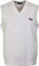 Sians Fashions Mens Bowling Tank Top White Sleeveless Jumper with Embroidered Bowlers Bowls Logo (Large, White)