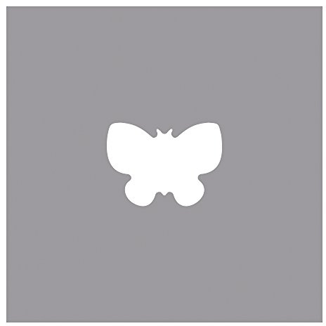 Rayher 69046000 Ministanzer Schmetterling, 0,95cm ø, (3/8 ) m. Schlüss