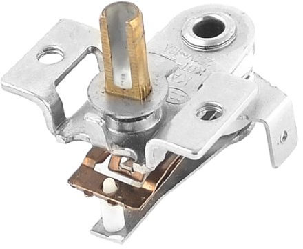 sourcing map AC250V 16A Bimetall Lochsäge Scheiben verstellbar und Begrenzer, Thermostat Fußbodenheizung de