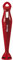 Girmi MX01 - Batidora de inmersión 170 W, rojo