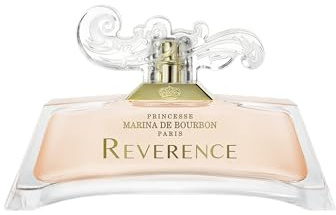 Princesse Marina de Bourbon Tendre Reverence Eau de Parfum for Women - Fruity Floral Scent - Opens with Peach, Blackcurrant and Bergamot - Blended with Magnolia - Romantic Fragrance - 3.4 oz