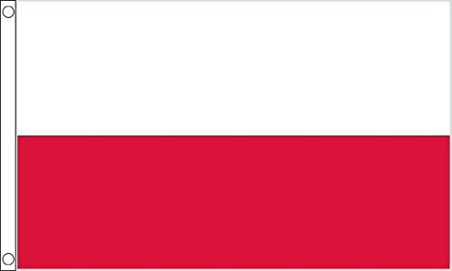 3Ft x 2Ft Flag Polen klein Flagge