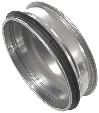 Enddeckel Ø 80 für Rohr mit Dichtung