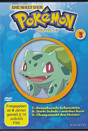 Die Welt der Pokémon, Staffel 1-3, DVD Nr.