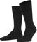 FALKE Herren Socken Airport M So Wolle Baumwolle einfarbig 1 Paar, Grau Anthracite Melange 3080, 43-44