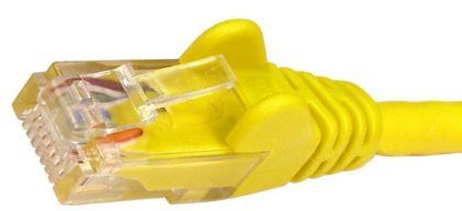 World of Data 15m YELLOW CAT5E (enhanced) Network Cable - Ethernet - LAN - Patch - Internet - Broadband - Router - Hub - Modem -10/100
