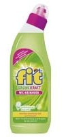 fit Grüne Kraft WC-Reiniger 750 ml - strahlende Sauberkeit gegen Kalk, Urinstein, Ablagerungen, schlechte Gerüche