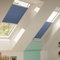 Orignal VELUX Wabenplissee / Faltstore DuoLine FHC F08 1156S / Bedienart : Manuell / Farbe : Uni Blau / Fenstergröße : F08 / Fenstertypen : GGU, GGL, GPU, GPL, GHU, GHL, GTU, GTL, GXU, GXL _14463