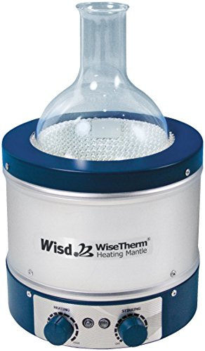 Witeg Heizmantel WHM für Rundkolben 6000ml, bis 450°C mit Regler 230V und integriertem Magnetrührer