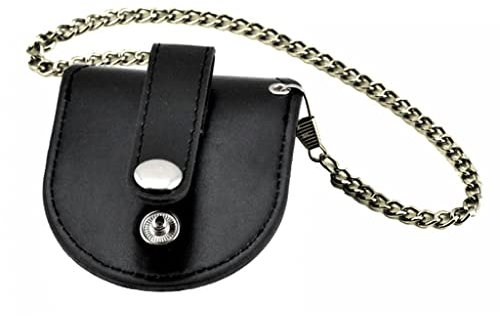 Tasche für Armbanduhren, Taschenformat, Vintage, Antik-Optik, Schwarz.