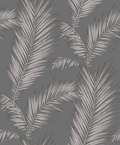 Arthouse 673001 Ardita Wallpaper, Gunmetal
