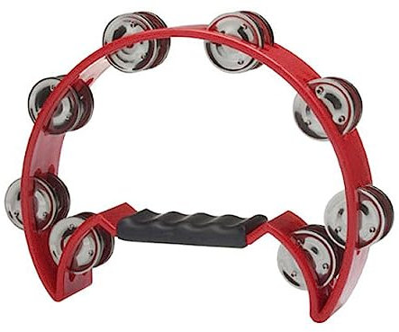 Stagg TAB2RD Cutaway Schellenring mit 16 Schellen, rot