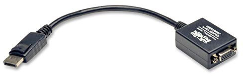 Tripp Lite Displayport to VGA Active Cable Adapter DP to VGA M/F, 15.24 cm (P134-06N-VGA)