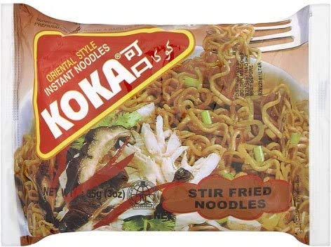 Koka Instant Noodles Stir Fried Flavour 85g Pack of 30