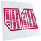 Kiwistar Autoaufkleber - Verbindlicher Kaufvertrag 20.000 € 12,5 x 10 cm - pink-41 - Aufkleber für Auto, Laptop, Fahrrad, LKW, Motorrad mehrfarbig JDM Decal Racing