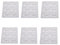 Andux Hühneraugenringe, selbstklebend, für Foot Pain Relief, 6 Set(36 Stück)-GGXYT-01 MEHRWEG