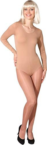 Body in verschiedenen Farben und Größen als Verkleidung / Kostümunterzieher, Farbe:hautfarben / toast;Größe:L/XL