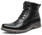 Bruno Marc Stivali Militari da Combattimento da Uomo Stivaletti da Moto Tattici da Uomo,Size 43.5,Nero,PHILLY-3
