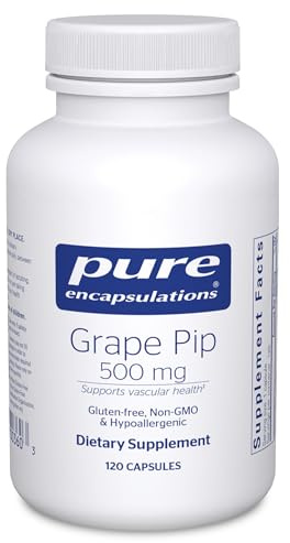 Pure Encapsulations Grape Pip, 120 Capsules