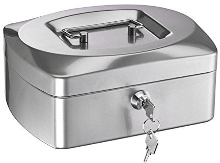 ALCO-Albert 8410-36 Geldkassette, 205 x 160 x 85 mm, silber