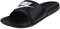 Nike Benassi Jdi, Chaussures de Sports aquatiques homme, Multicolore (Black/White 090), 45 EU