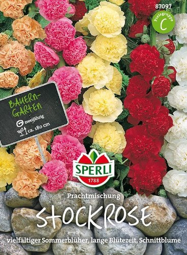 Sperli-Samen Stockrose (Stockmalve) Prachtmischung, gefüllt