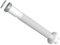 Inbagno Sifone Universale, Attacco Standard 1 1/4,Bianco, Flessibile ed Estensibile per lavabo e Bidet