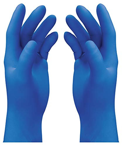 Uvex U-Fit Lite Einweghandschuhe - 50 Paar Einmalhandschuhe - Blau - 10/XL