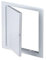 AWENTA Puerta de inspección de Chapa de Acero, Blanco, 250 x 500