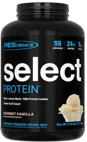 PEScience 181 g Gourmet Vanilla Select Protein - 55-Servings