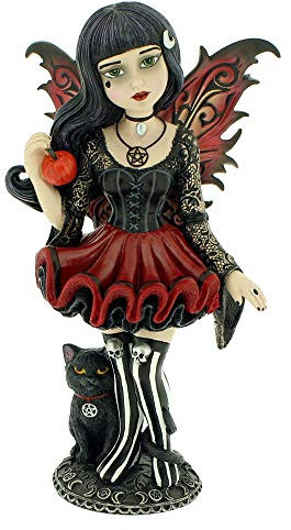 Nemesis Now Hazel Fairy Figurine 16cm Red, Resin