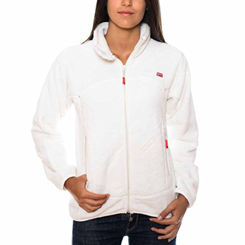Geographical Norway Damen UNIFLORE Lady ASSORT B Jacke, Weiß (Off White/Jean), X-Large (Herstellergröße: 4)