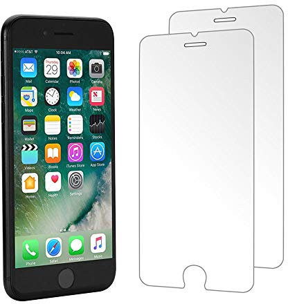 iPhone 8 Plus/iPhone 7 Plus Screen Protector, Foho [2-Pack] Premium Tempered Glass Screen Protector for iPhone 8 Plus / 7 Plus [5.5 inch] - 3D Touch Compatible